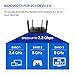 Linksys EA8300 Max-Stream: AC2200 Tri-Band Wi-Fi Router for Wireless Home Network, Uninterrupted Gaming and Streaming, MU-MIMO (Black)