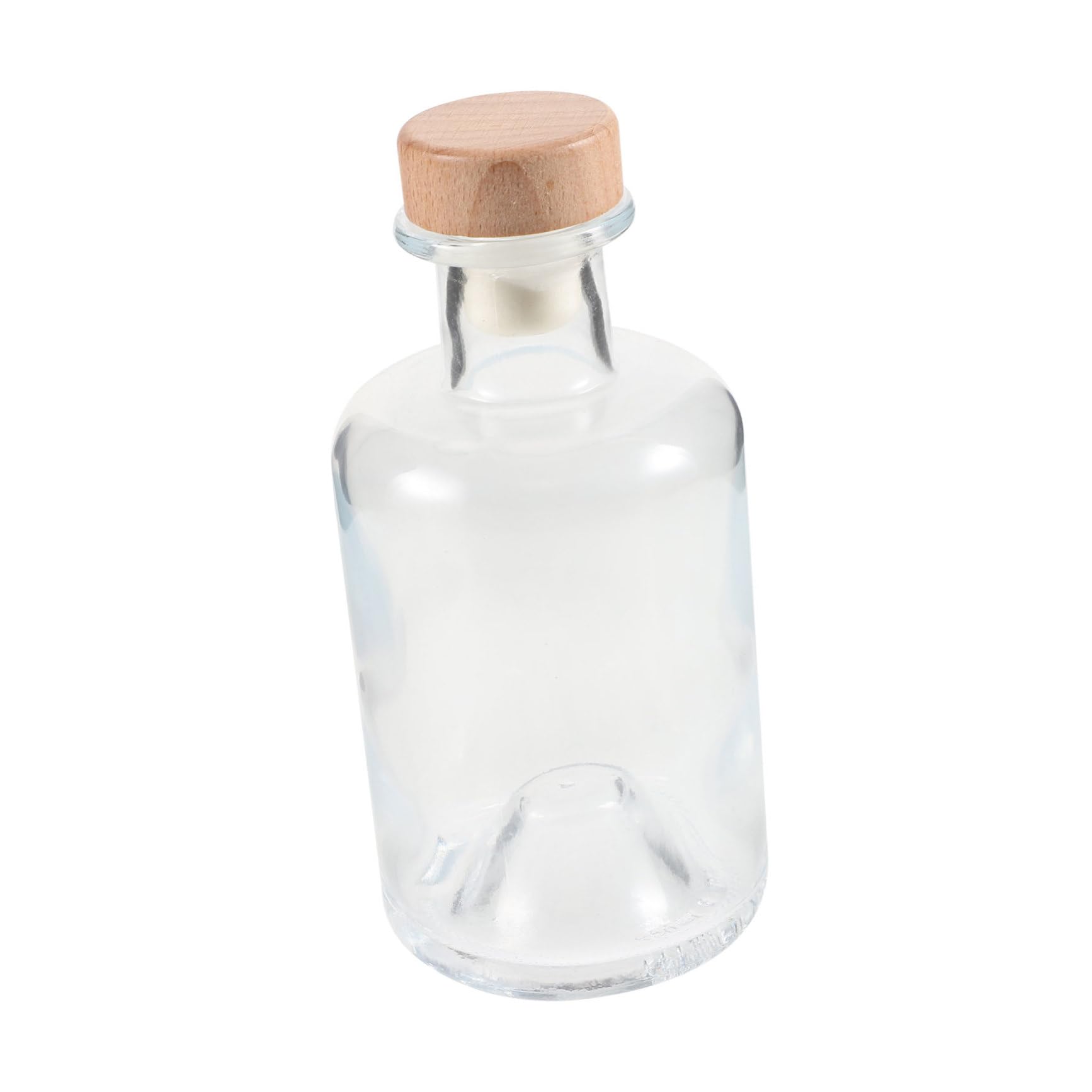 Amazon｜ガラス酒瓶 空き瓶 ワインボトル 蓋付き 密封仕様 250ml 丸型
