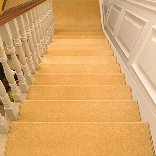 Alfombrillas de escaleras elegantes de 26x90cm con revestimiento textil de alta resistencia 2
