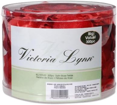 Big Value Rose Petals, 300-Piece, Red