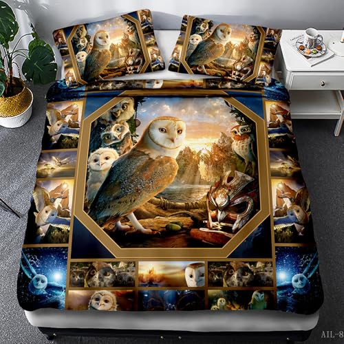 Parure de lit double 3D lit simple housse de couette 2 pièces AIL-63 - 8