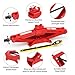 IMAYCC Car Jack Kit Scissor Jack for Car Spare Tire Changing Kit,Portable Tire Jack Repair Kit with Lug Wrench, Car Emergency Kit for Auto/SUV/MPV-2 Ton (4409 lbs) Red