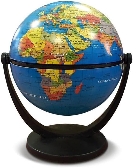 10 Cm Tournant Bleu Politique