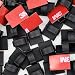 Fodlon Organizador Cables Mesa Oficina 50pcs Clips de Cable Autoadhesivos Sujeta Cables...