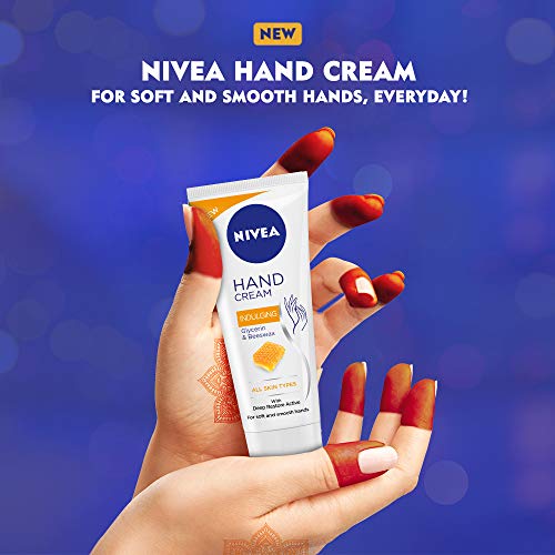 NIVEA Hand Cream, Indulging Glycerin & Beeswax, 75ml - Image 6
