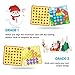 Fansteck Tablero de Mosaicos Infantiles, Puzzle 3D, Rompecabezas Niños de Uñas Setas,...