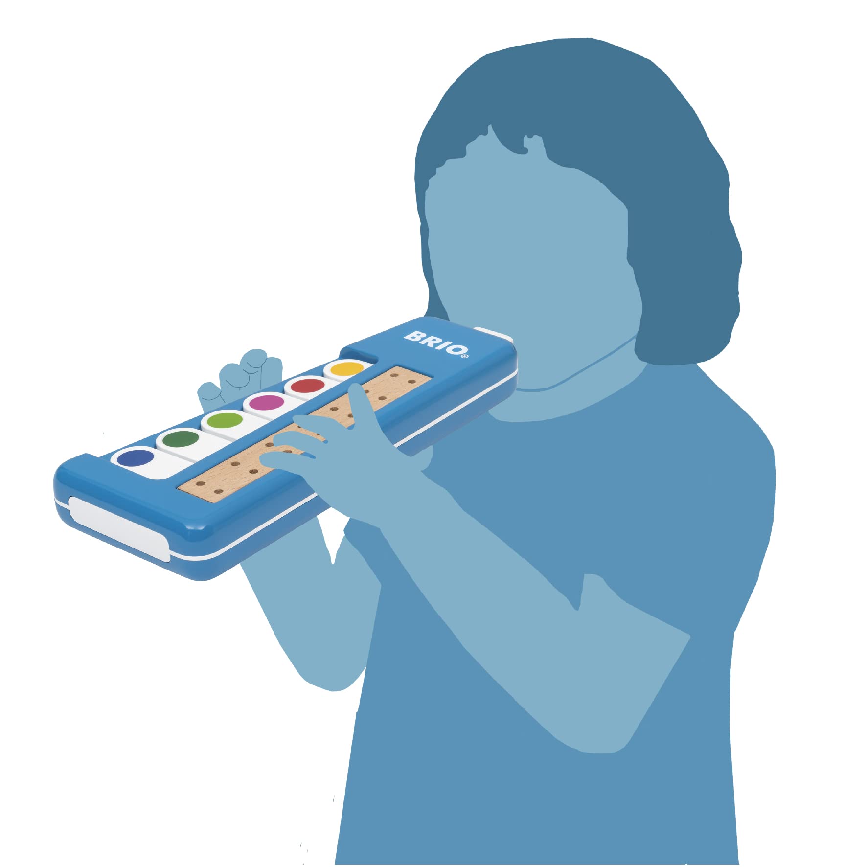 BRIO - Melodica con tastiera - Brio - Giochi educativi - Lettere e cubi