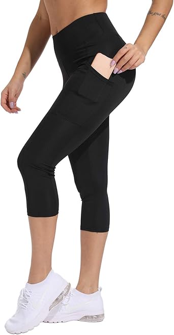 white leggings capri length