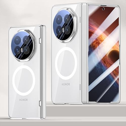 �K�pHonor Magic V6�p�̐܂肽���ݎ�����PC�d�b�P�[�X�AMagic V5�p�̎��C�R�C���t���ی�J�o�[�A�I�[���C���N���[�V�u�V�F���K���X�X�N���[���t�B���� (�V���o�[,Magic V6,With Coil)