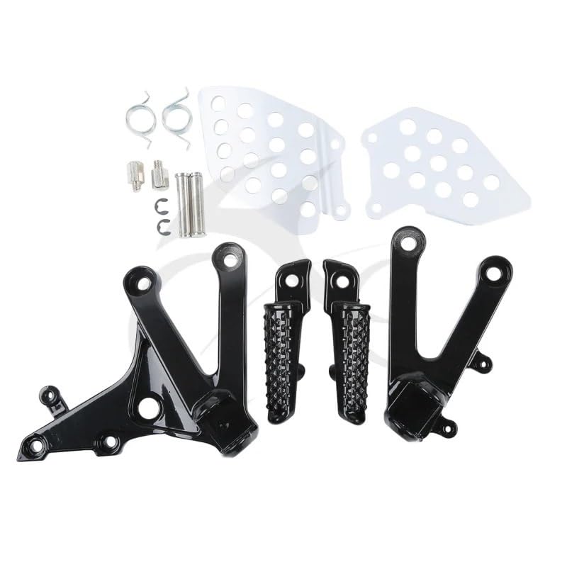 Repose-Pieds Moto Anti-Glisse pour CBR 600 RR Support Marchepied Avant Contre la Fatigue