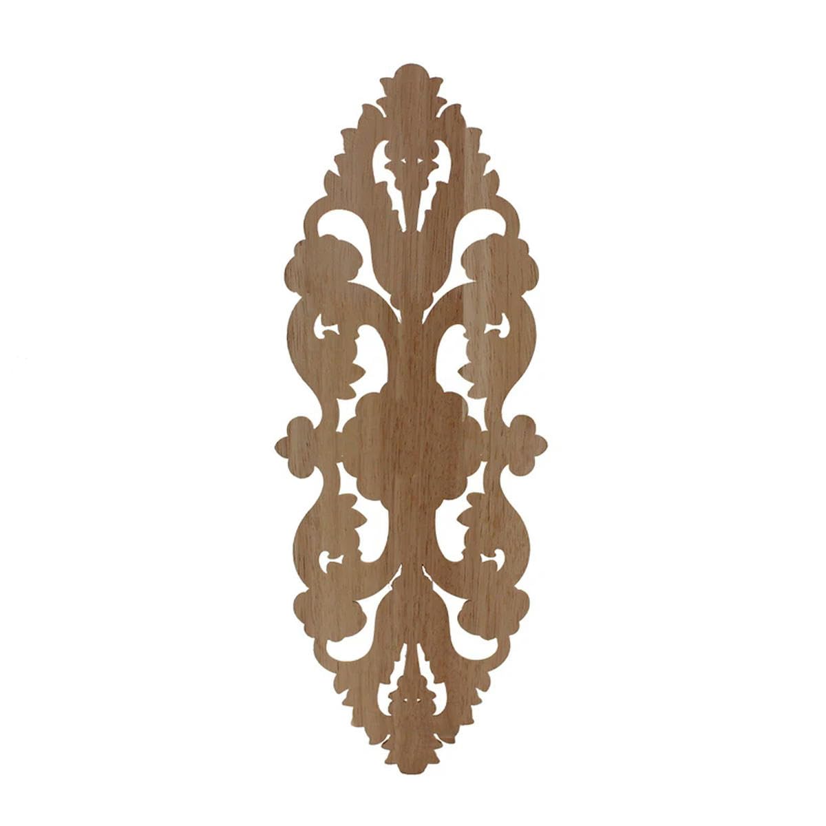Naklejka do rzeźbienia w drewnie kwiat rzeźba drewniane aplikacje do mebli szafki drewniane listwy kalkomania dekoracyjna figurka aplikacja 50 cm x 20 cm