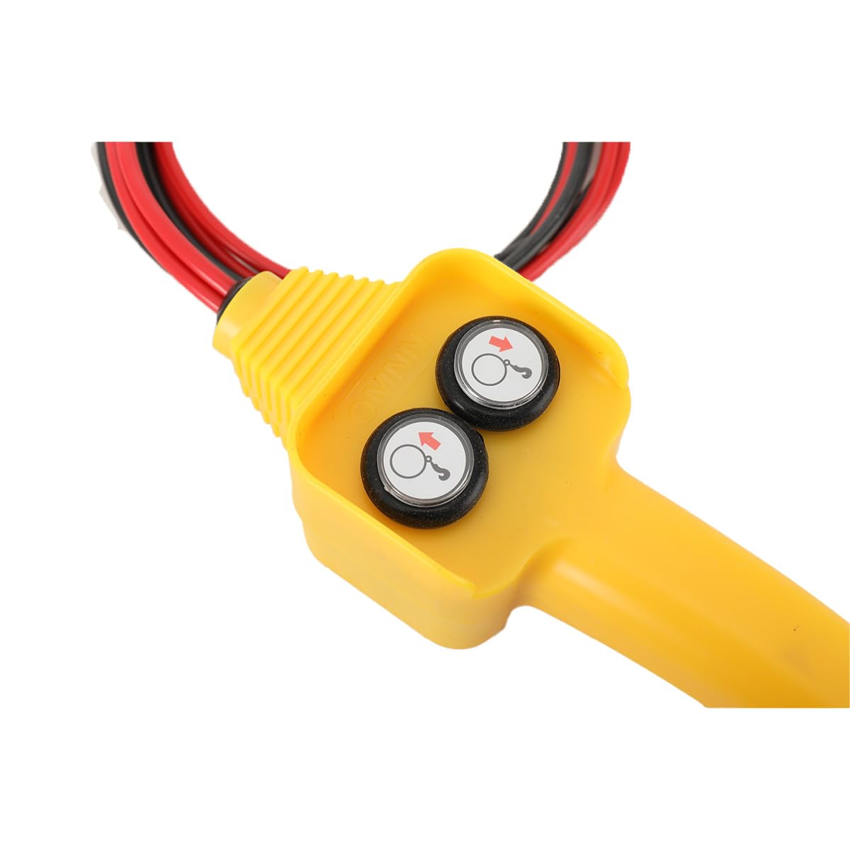 Verricello Elettrico 24 V Kit con Cavo d'Acciaio e Telecomando 2000lbs | Cavo d'Acciaio 15,2 m, Gancio con Fermo di Sicurezza, Telecomando Cablato, per Traino e Sollevamento su Veicoli e Rimorchi