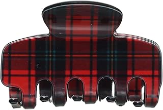 Women's Plastic Buckle Toukka 6 CM - Red and Black