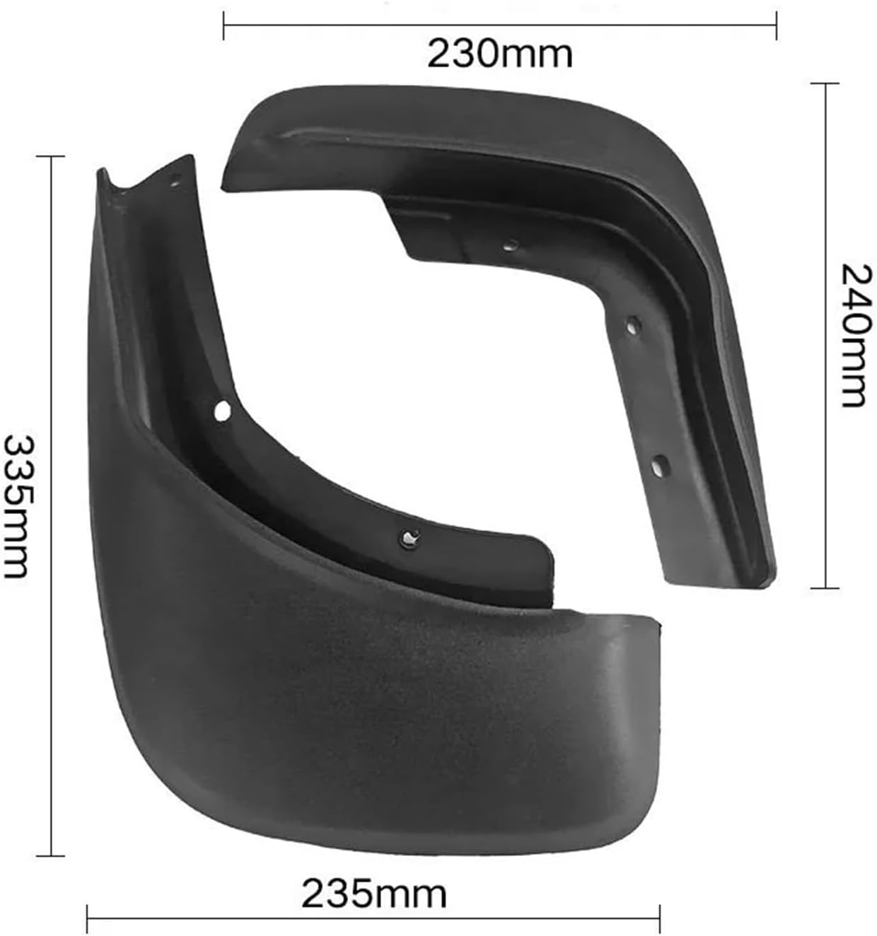 Car Mudguards Compatible with Volvo XC60 2014 2015 2016 2017 Mud Flaps Splash Guards Mudflaps Mudguards Auto Mud Fenders Wheel Accessories