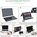 immagine 1MOSISO MacBook Air 13 Pollici Caso 2018-2020 Release A2179 A1932, Plastica Hard Shell&Borsa Sleeve&Tastiera Cover&Webcam Cover&Proteggi Schermo Compatibile con MacBook Air 13 Retina, Midnight Green