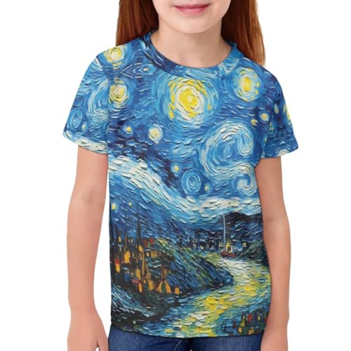 Image of ENLACHIC Girls Teens Pink Flamingo Printed Summer Short Sleeve T-Shirts Cute 3-16 Years