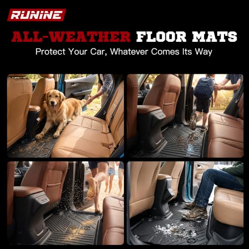 Image of Floor Mats for 2027 Chevrolet Bolt Full Set(with Trunk Lower Storage Mat), All Weather Custom Fit for 2027 Chevrolet Bolt Floor Mats, Trunk Mat, Backrest Mats, Trunk Storage Mat 2027 Bolt Accessories