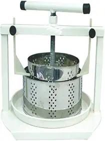 Prensa para Queijo 2 Formas Redonda de Inox
