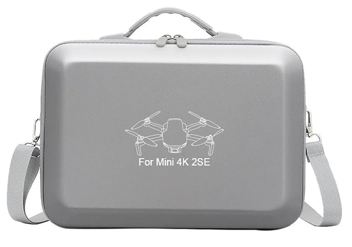 Sounce Premium Hard Shell Carrying Case for DJI Mini 2 & Mini 4K – Portable, Waterproof & Shockproof Travel Storage Bag with Adjustable Shoulder Strap Secure for Drone, (No DJI Products Included)-picture-18