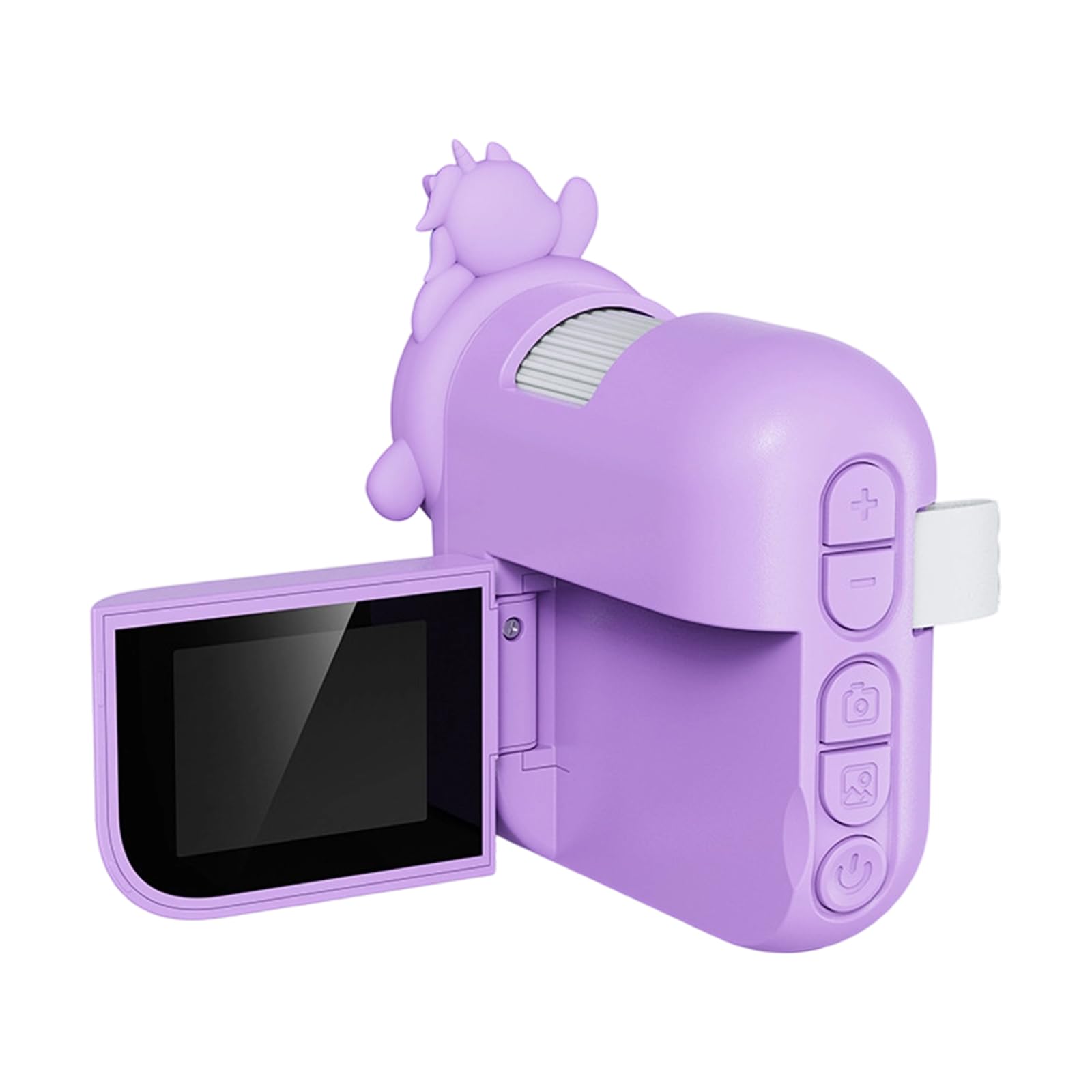 Jiingekk Purple 2Inch Digital Microscope For Kids Portable Magnifier With 500-1000X Camera And Builtin Led Lighting Systems Digital Magnifier For Kids