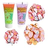 HapDeFu Set di 2 colle per cristalli (50 g/tubo) e 50 ciondoli in resina, kit fai da te completo per custodie di telefoni, gioielli, slime e progetti creativi