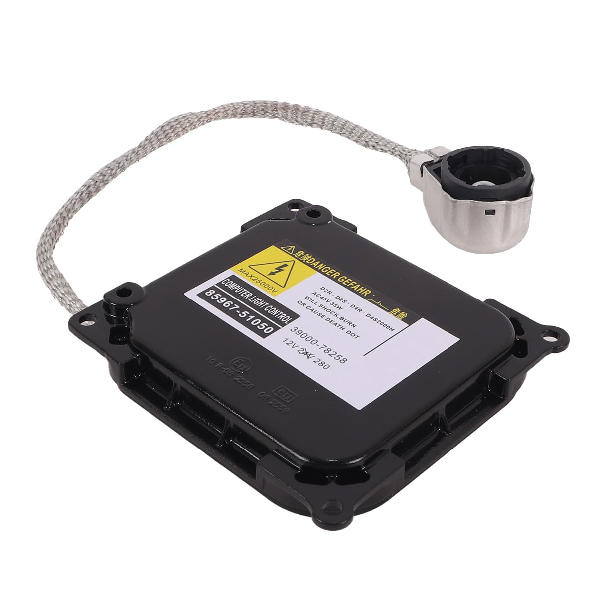 Module de commande de ballast de phare au xénon (ECU) 85967-51050 8596752020, compatible avec Lexus GS300, GS430, GS450h, IS200d, etc.