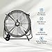 Hurricane Pro 24” Heavy Duty Drum Fan – Powerful 7195 CFM Airflow, Adjustable Tilt, All-Metal Construction for Home, Garage, Greenhouse, and Workshops