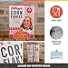Nostalgic-Art Retro storage tin box XL, 135.3 oz, Kellogg's – Girl Corn Flakes Collage – Gift idea for the kitchen, Official License Product (OLP), large metal cornflakes can, vintage design