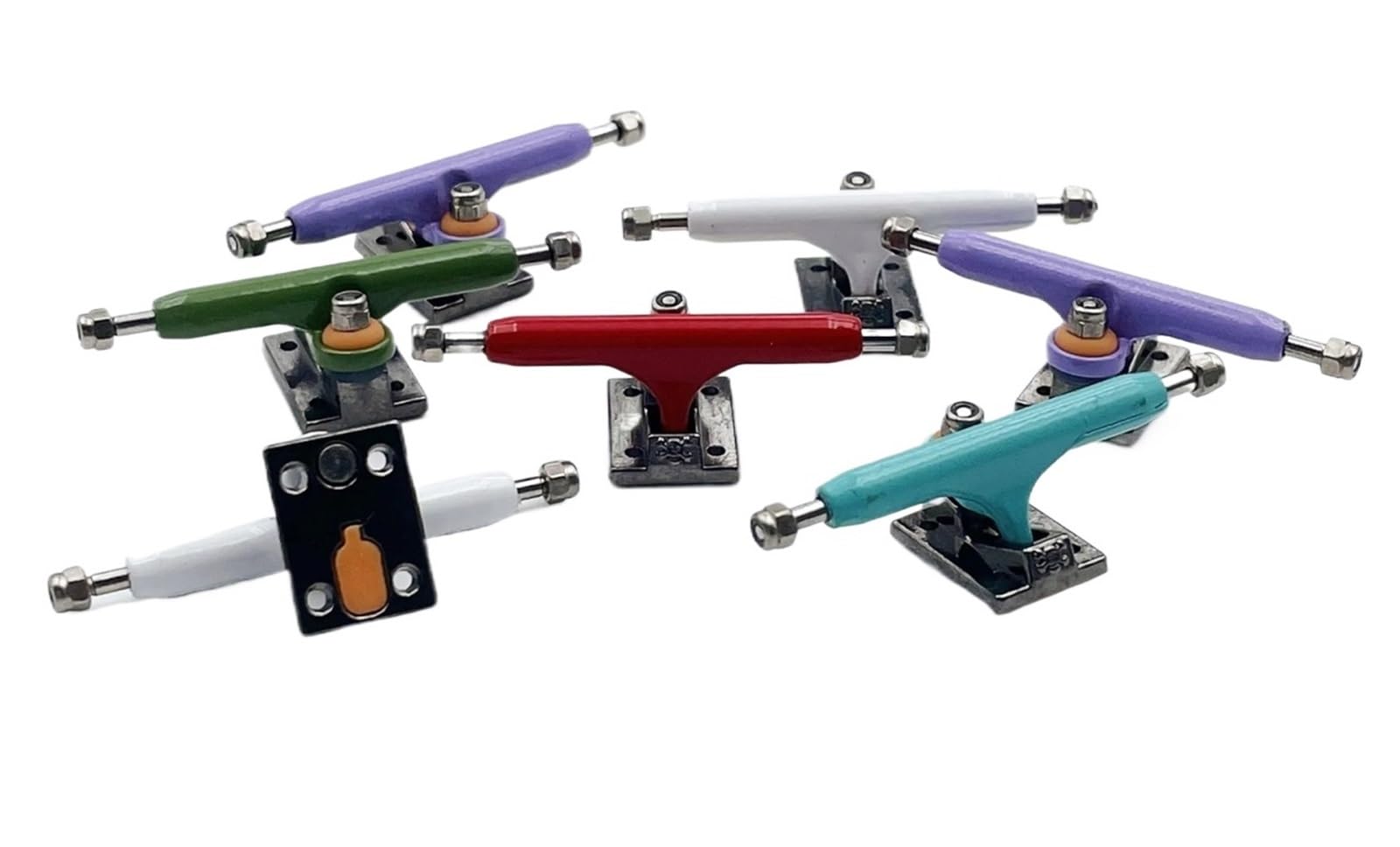 Fingerboard Trucks 34 mm pour skateboard (vert)