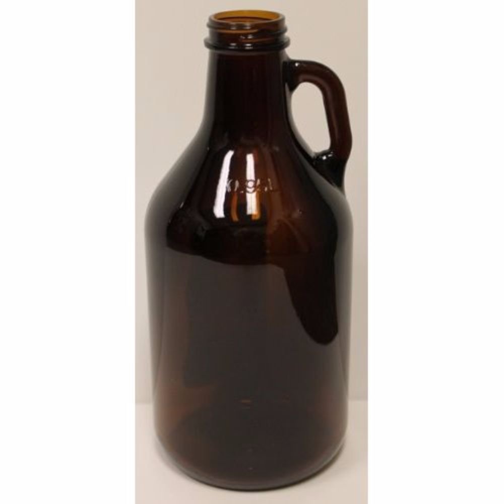 Strange Brew HOZQ8-1258 32 oz (1 quart) Growler, Brown (Pack of 12)