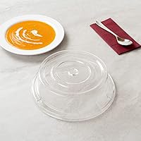 Vista 11 de Restaurantware Cater Tek - Tapa para Plato de Policarbonato de 10.2 Pulgadas, 1 Cubierta de Platos Irrompible - Lavable en Lavavajillas, Resiste