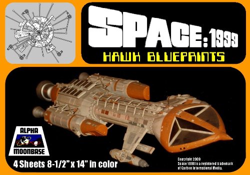 Space 1999 Hawk Blueprints