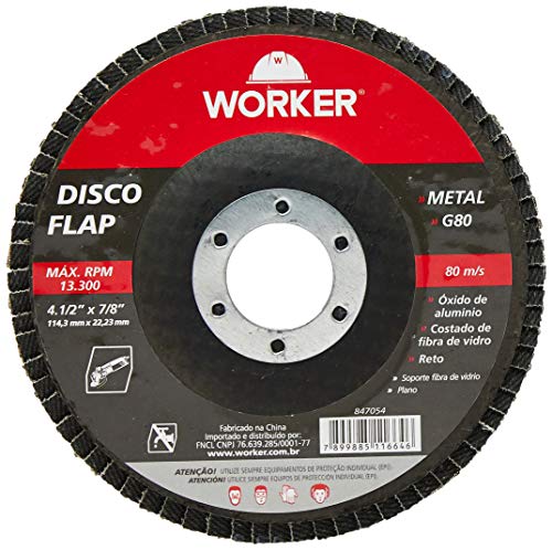 DISCO FLAP RETO G80 115X22,2MM METAL