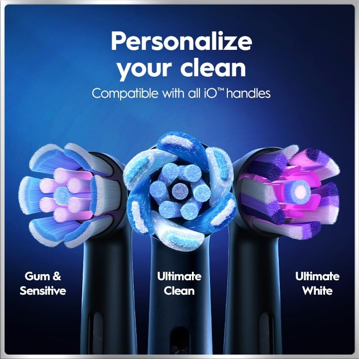 Oral-B iO Deep Clean + Protect Rechargeable Electric Toothbrush, Black, iO Series photo 8