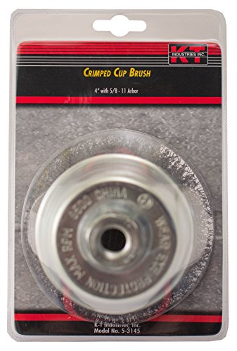 Image of 5-3145 K-T Industries Crimp Cup Brush 4 x 5 /8 inch