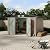 Garvee 8x10 ft Metal Outdoor Storage Shed, Lockable Door & Air Vent, Yard/Garden Tool Shed for Backyard Patio Lawn