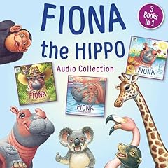 Fiona the Hippo Audio Collection Audiolibro Por Richard Cowdrey, Zondervan arte de portada