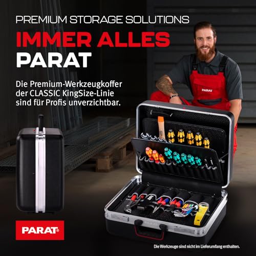 Mallette outils compartimentée PARAT CLASSIC avec coffret enroulable 36l - 3