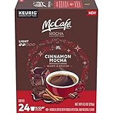 McCafé Mocha Collection Cinnamon Mocha Light Roast K-Cup Coffee Pods (24 Pods)