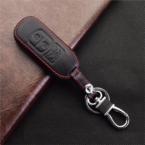 Housse clé Mazda 8 M8 2015 étui protection contre usure boutons télécommande 4 touches