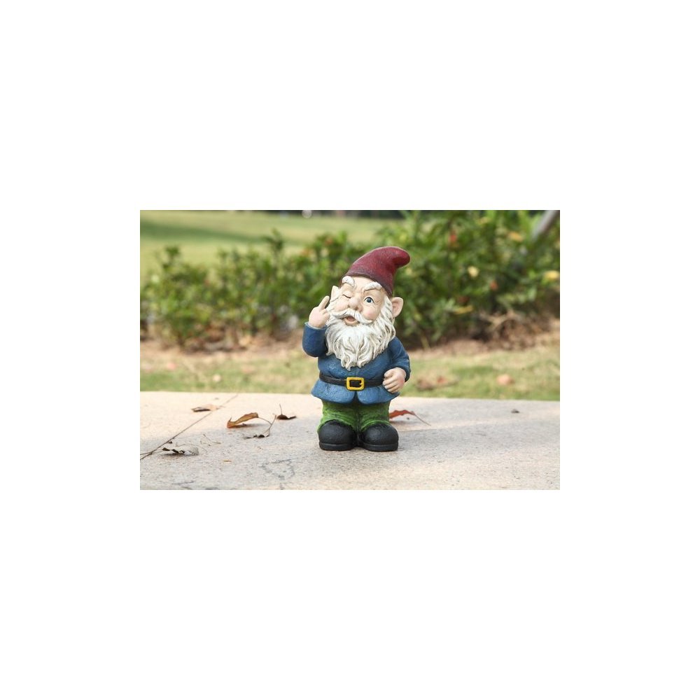 Hi-Line Gift Ltd. Göz Kırpan Orta Parmak Cüppe, Mavi ve Yeşil