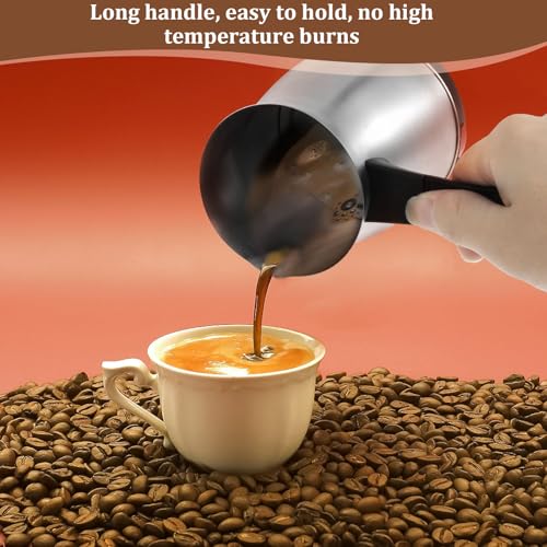 Cafetera Turca Eléctrica con Mango Ergonómico 600 mL miniatura 5
