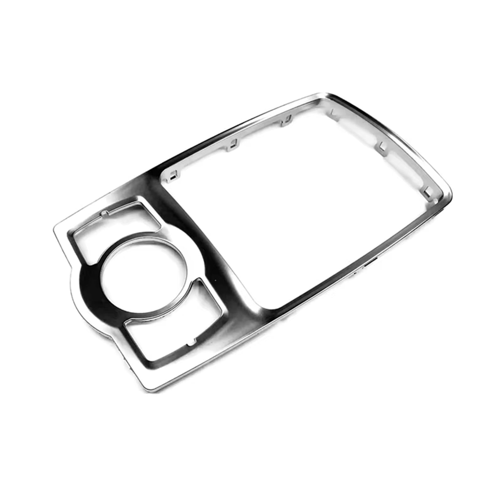 APTKCMCNVG for A6 C6 2005-2012 Front Console Frame Decoration Bezel MMI Shift Knob Fixed Panel Decorative Bright 4F0864260A Car Air Conditioning Vent