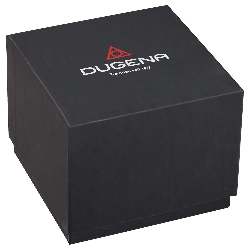 Dugena Herren Funk-Armbanduhr, Saphirglas, Lederarmband, Mondo Funk