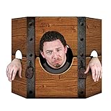 Medieval Stockade Photo Prop Party Accessory (1 count) (1/Pkg)