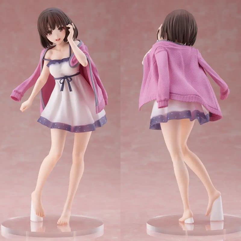 可愛いキャラクター フィギュア 約8cm Amazon | 加藤恵 - ホームウェア 絶妙なアクションフィギュア
