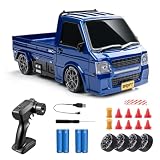 Nowzeth RC Drift Car, 1/24 4WD Bue Japanese-Style Drift Pickup Truck
