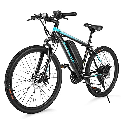 ANCHEER Electric Bike Electric Mountain Bike 350W 26'' Commuter Ebike, 20MPH Adults Electric Bicycle with Removable 10.4Ah Battery, Professional 21 Speed Gears