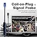 Hantek Signal Probe Coil-on-Plug Automotive Diagnosis Probe Waveform of Automobile Engine 2M BNC Probe (HT20COP)