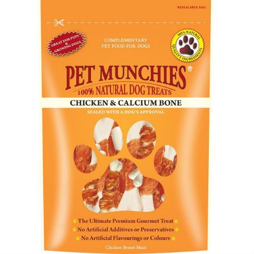 Pet Munchies Chicken & Cheese Dog Treats 100g Case of 10 — image 1